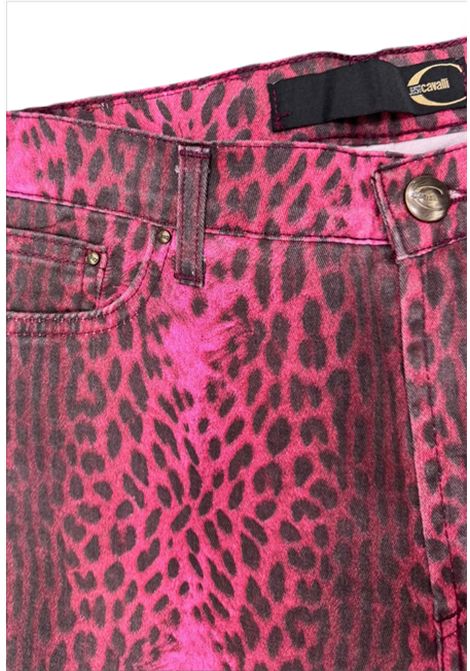 Pantalone Vintage Animalier Rosa/Viola Just Cavalli CAVALLI JUST | CE.00600002020